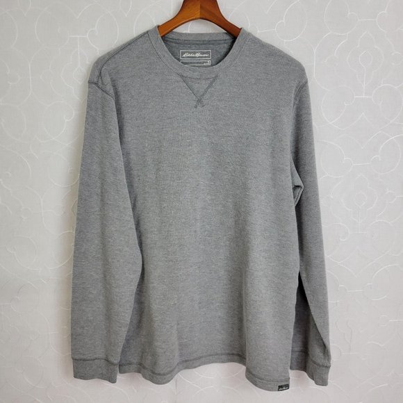Eddie Bauer Men's Ribbed Long Sleeve Sweatshirt